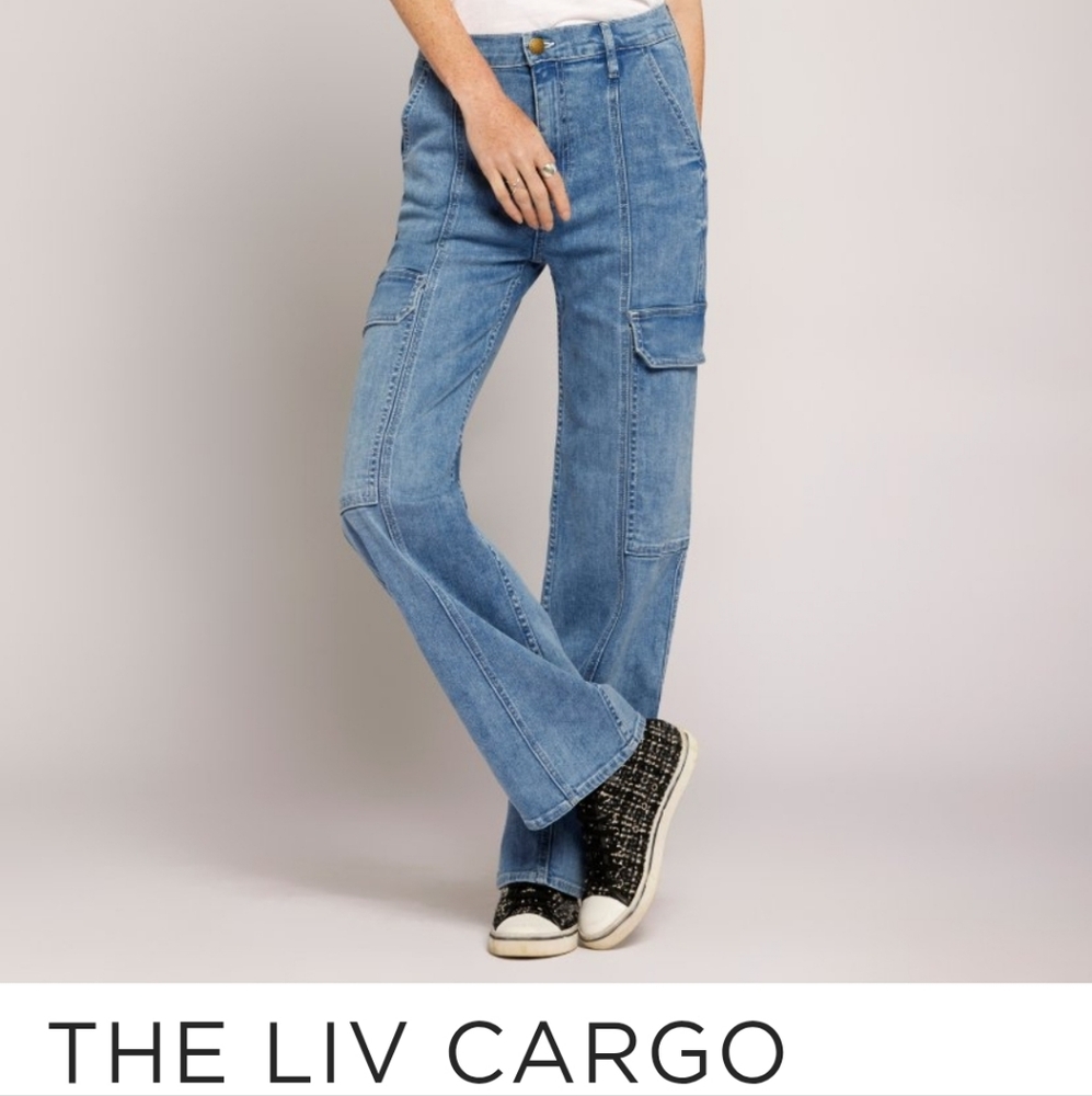NWT Current Elliott Liv Cargo Jeans